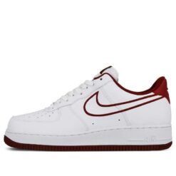Nike Air Force 1 Low 07 Leather Team Red