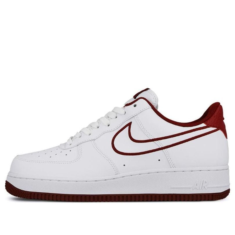 Nike Air Force 1 Low 07 Leather Team Red