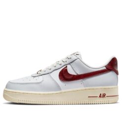 Nike Air Force 1 Low Photon Dust Team Red