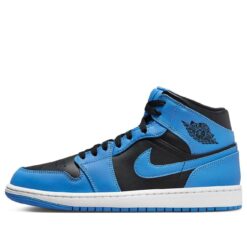 Air Jordan 1 Mid University Blue Black