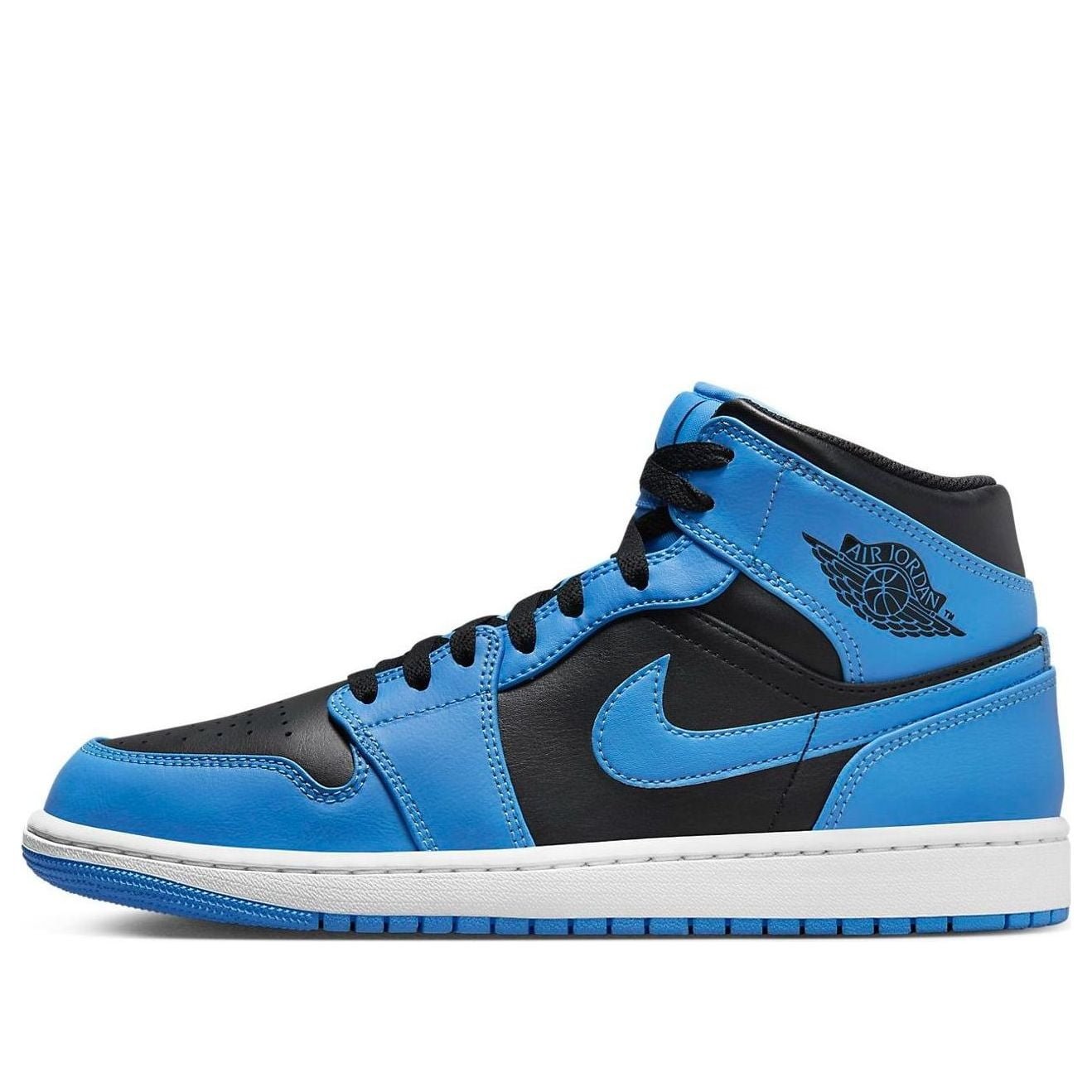 Air Jordan 1 Mid University Blue Black