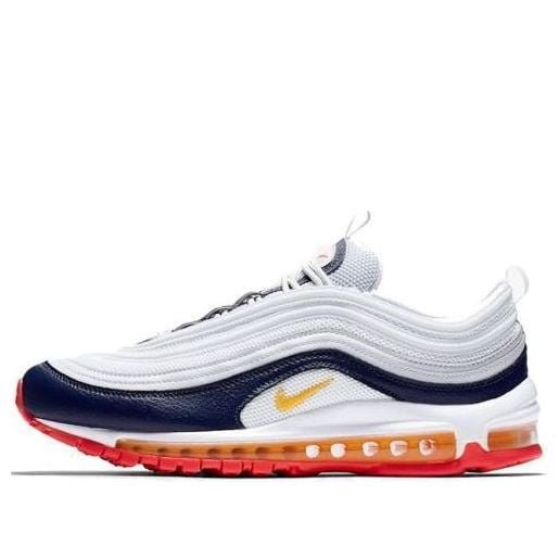 Nike Air Max 97 Platinum Navy Orange