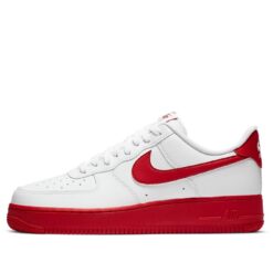 Nike Air Force 1 Low White Red Sole