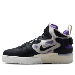 Nike Air Force 1 Mid React Off Noir Action Grape