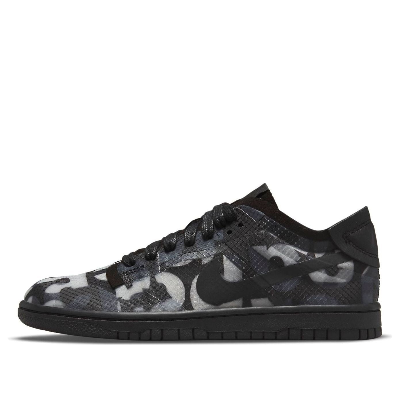 Nike COMME des GARCONS x Dunk Low Monogram Print