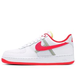 Nike Air Force 1 Low Transparent White Crimson