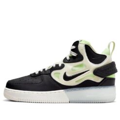 Nike Air Force 1 Mid React Black Neon