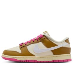 Nike Dunk Low Just Do It Bronzine Pink