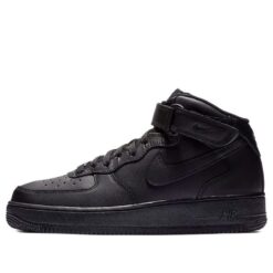 Nike Air Force 1 Mid 07 Triple Black 2016