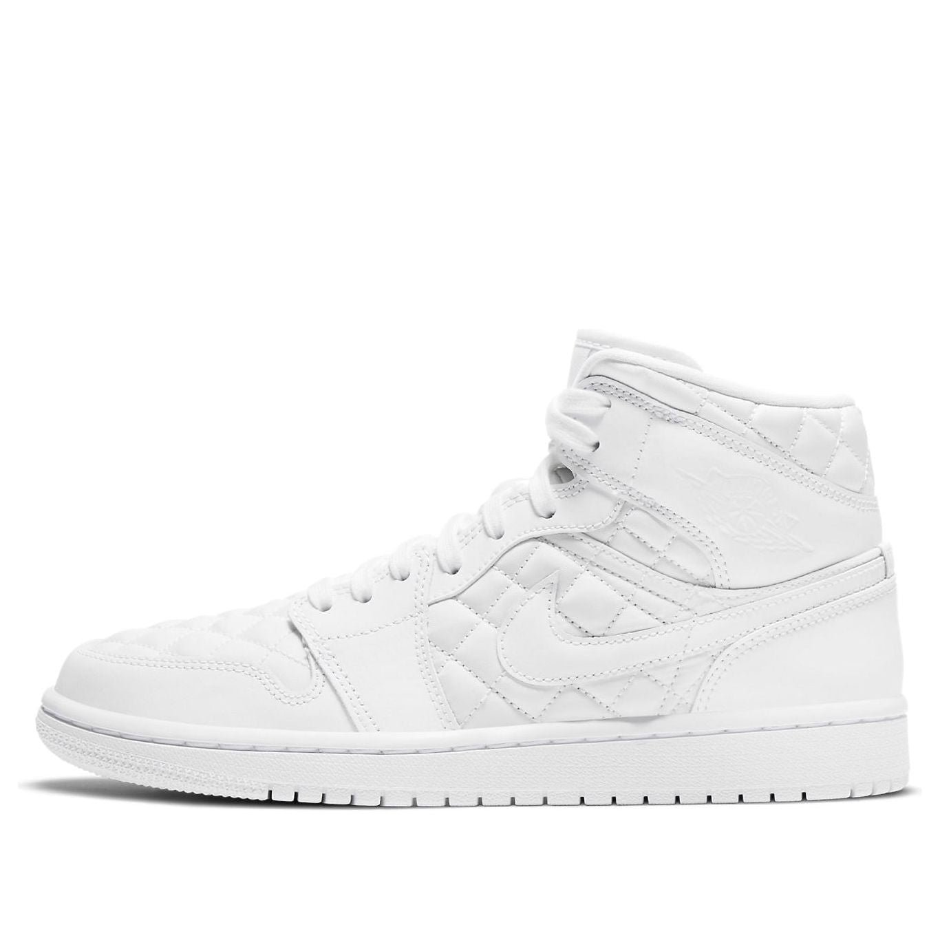 Air Jordan 1 Mid SE White Quilted