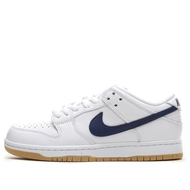 Nike Dunk Low Pro ISO SB Orange Label White Navy