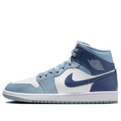 Air Jordan 1 Mid TwoTone Blue
