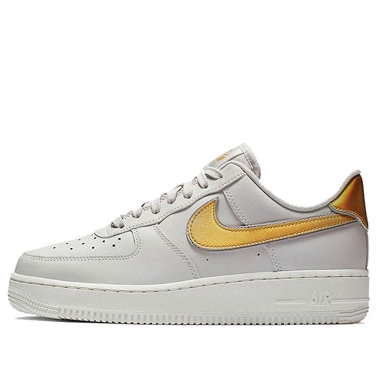 Nike Air Force 1 Low Metallic Platinum Metallic Gold