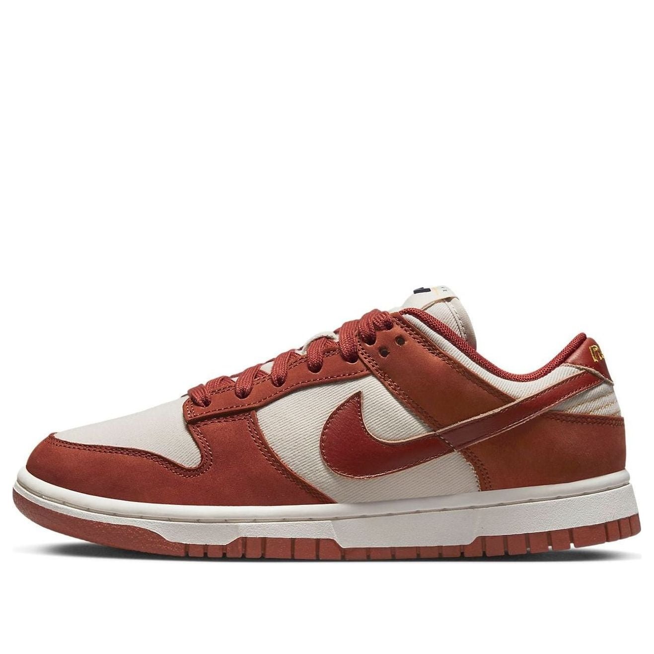 Nike Dunk Low Light Orewood Brown Rugged Orange