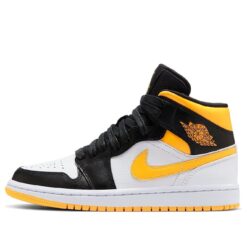 Air Jordan 1 Mid SE White Laser Orange