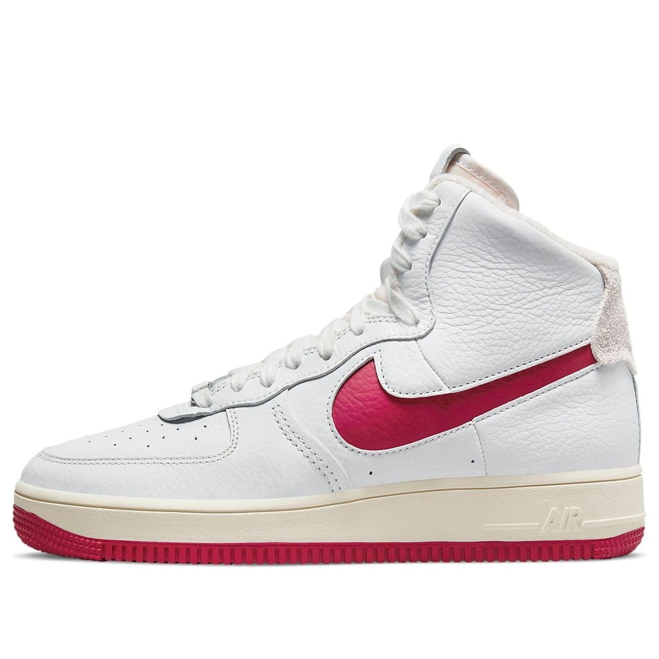 Nike Air Force 1 High Sculpt White Gym Red