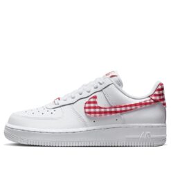 Air Force 1 Low 07 Essential Mystic Red Gingham