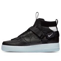 Nike Air Force 1 Mid Utility Black Half Blue