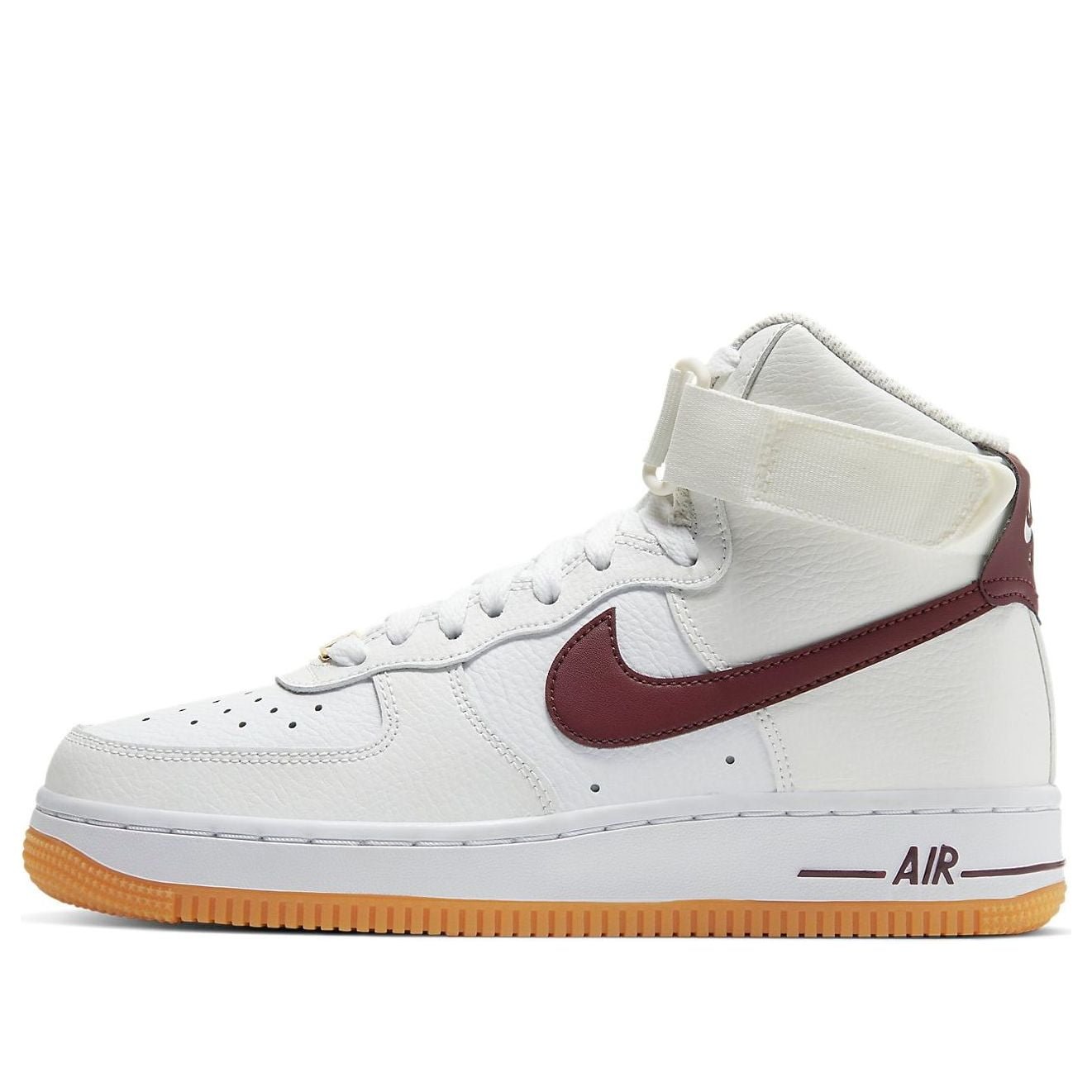 Nike Air Force 1 High White Night Maroon
