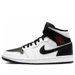 Air Jordan 1 Mid White Black