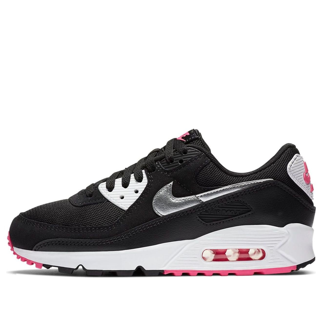 Nike Air Max 90 Black Metallic Silver