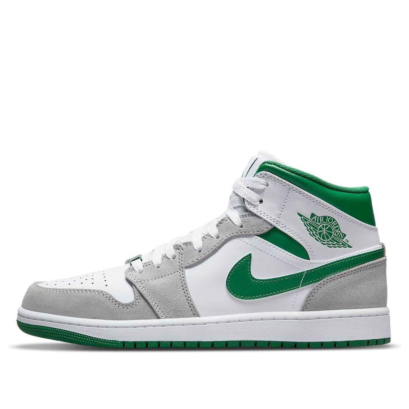 Air Jordan 1 Mid SE Grey Pine Green