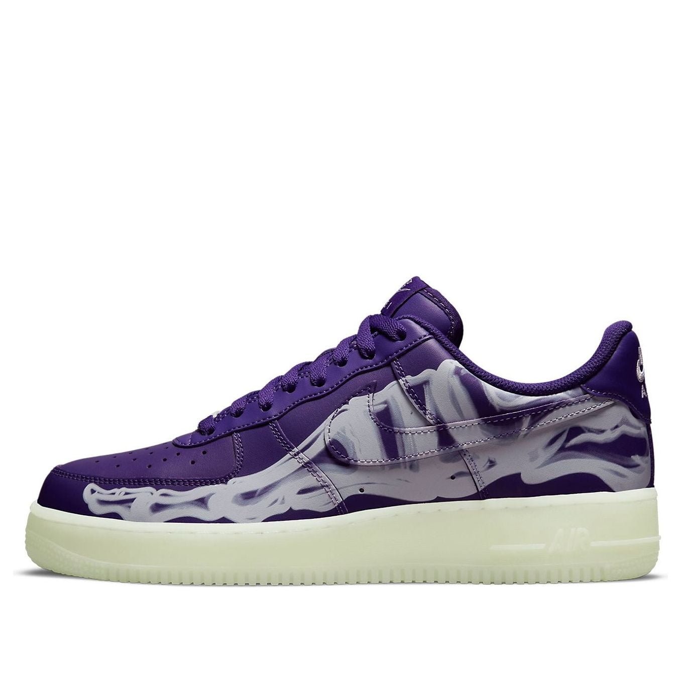 Nike Air Force 1 Low Purple Skeleton