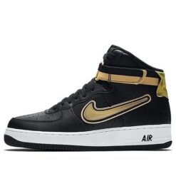 Nike Air Force 1 High NBA Black Metallic Gold