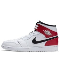 Air Jordan 1 Mid White Chicago