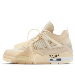 OffWhite x Air Jordan 4 SP Sail