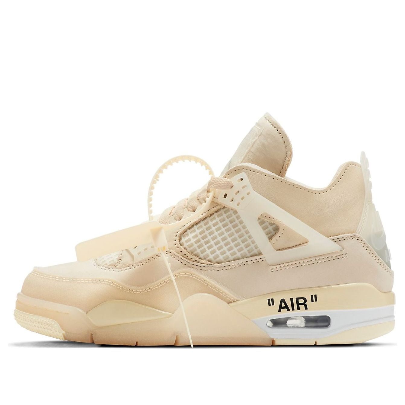 OffWhite x Air Jordan 4 SP Sail