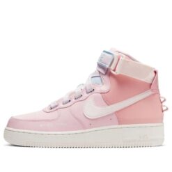 Nike Air Force 1 High Utility Utility Force is Female Echo Pink Sail