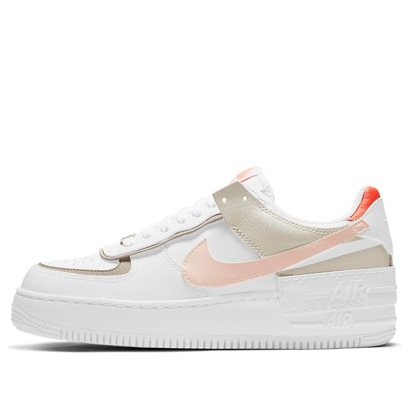 Nike Air Force 1 Low Shadow White Bright Mango