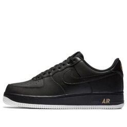 Nike Air Force 1 Low 07 Leaf Crest Logo Black