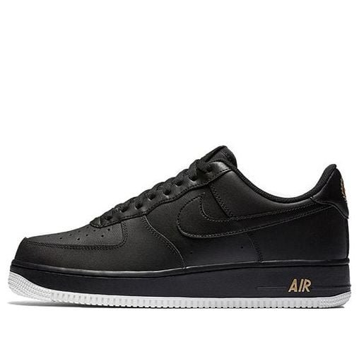 Nike Air Force 1 Low 07 Leaf Crest Logo Black