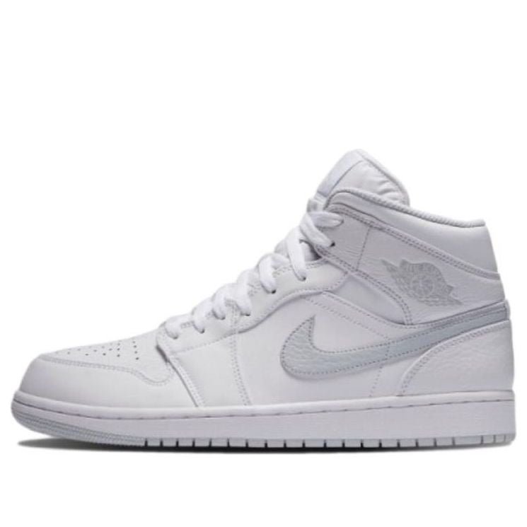 Air Jordan 1 Retro Mid White Platinum