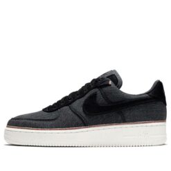 Nike 3&#215 1 x Air Force 1 Low Premium Black Denim