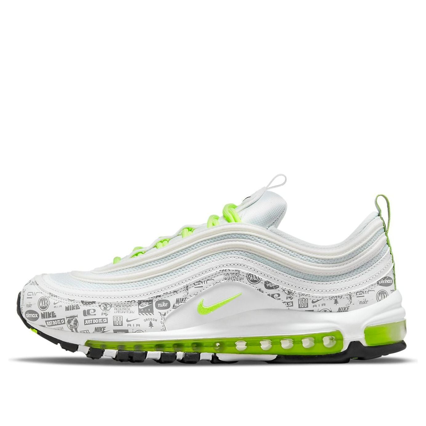 Nike Air Max 97 Reflective Logo White Volt