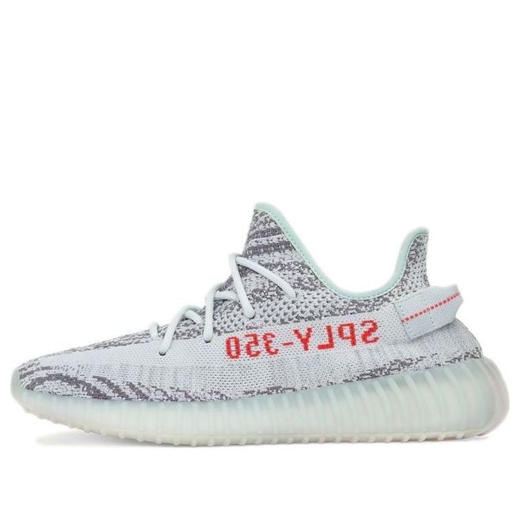 Adidas Originals Yeezy Boost 350 V2 Blue Tint 2021 Gray Blue Red