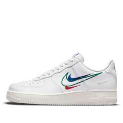 Nike Air Force 1 Low MultiSwoosh Blue Red