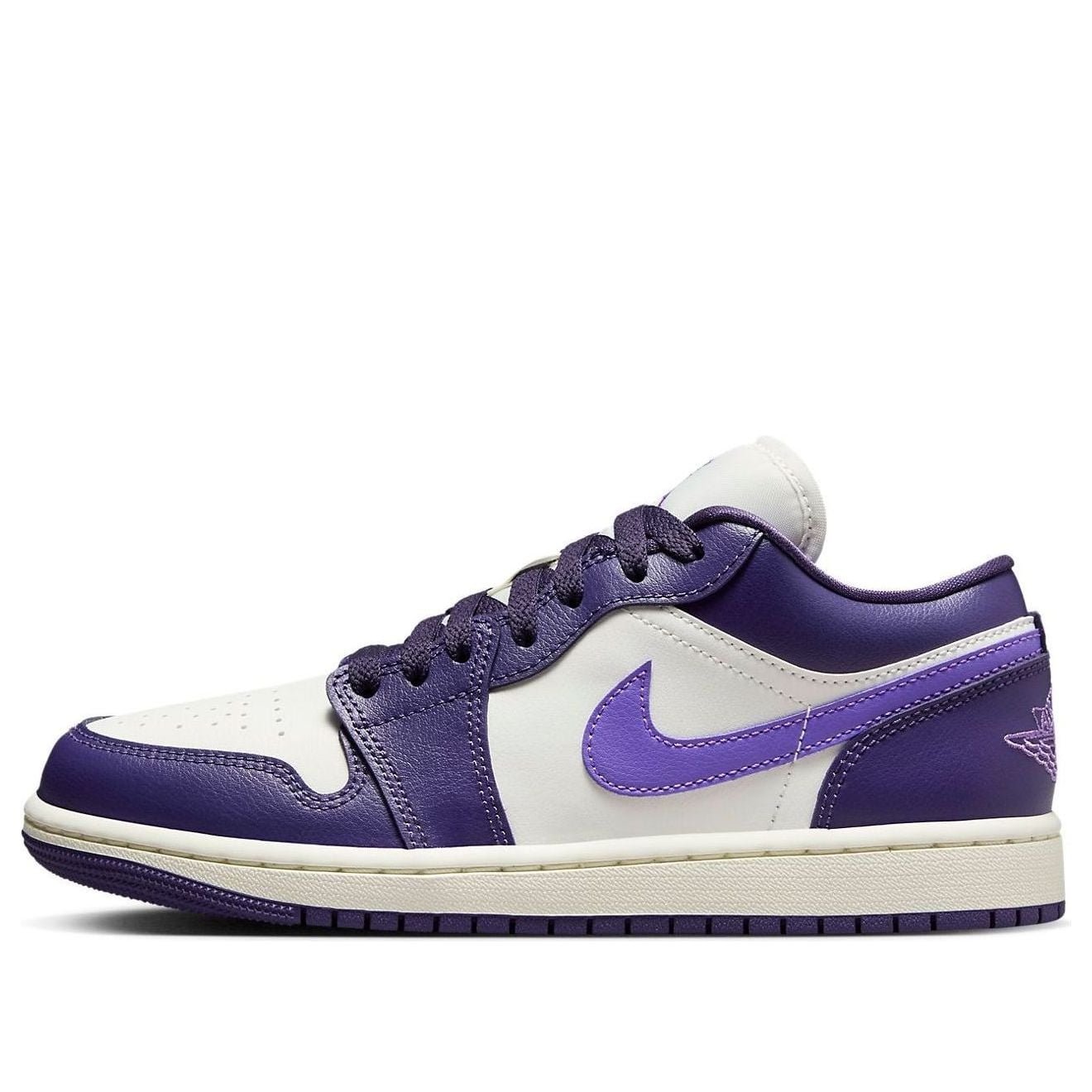 Air Jordan 1 Low Purple Sail