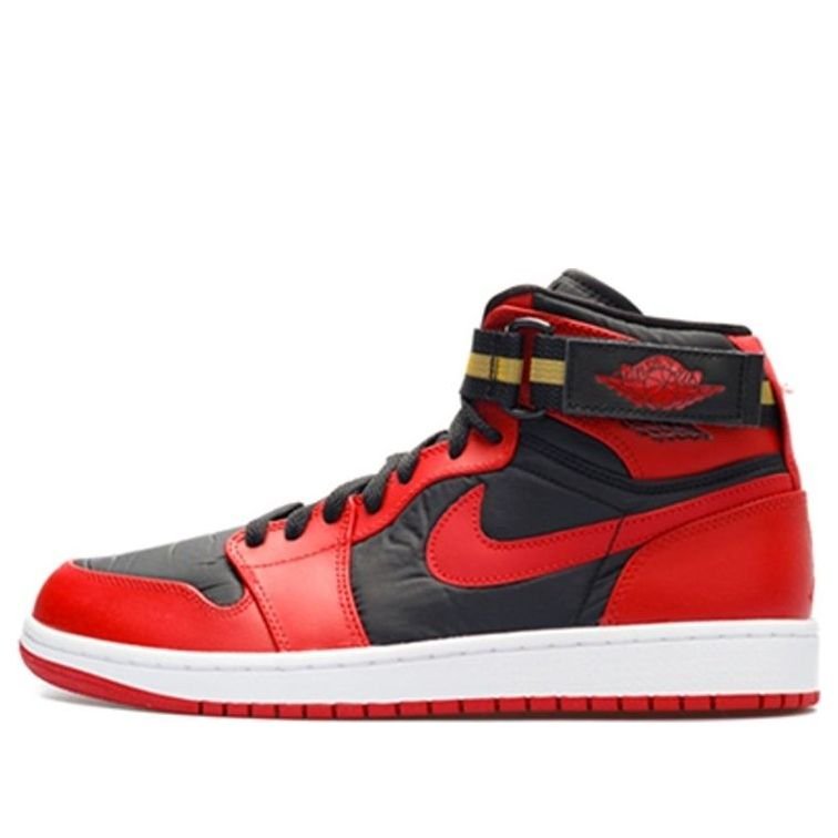 Air Jordan 1 High Strap Black Gym Red