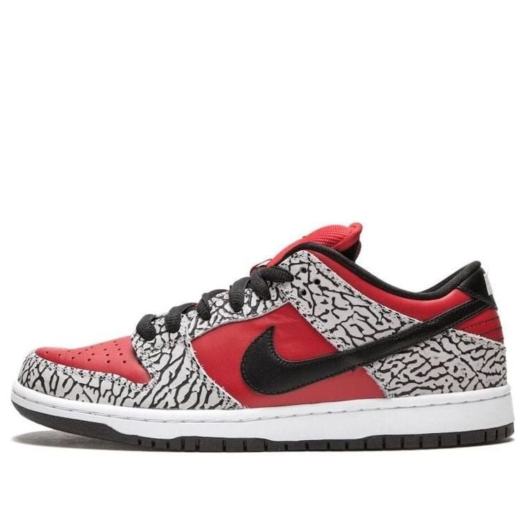 Nike Supreme x Dunk Low Premium SB Red Cement