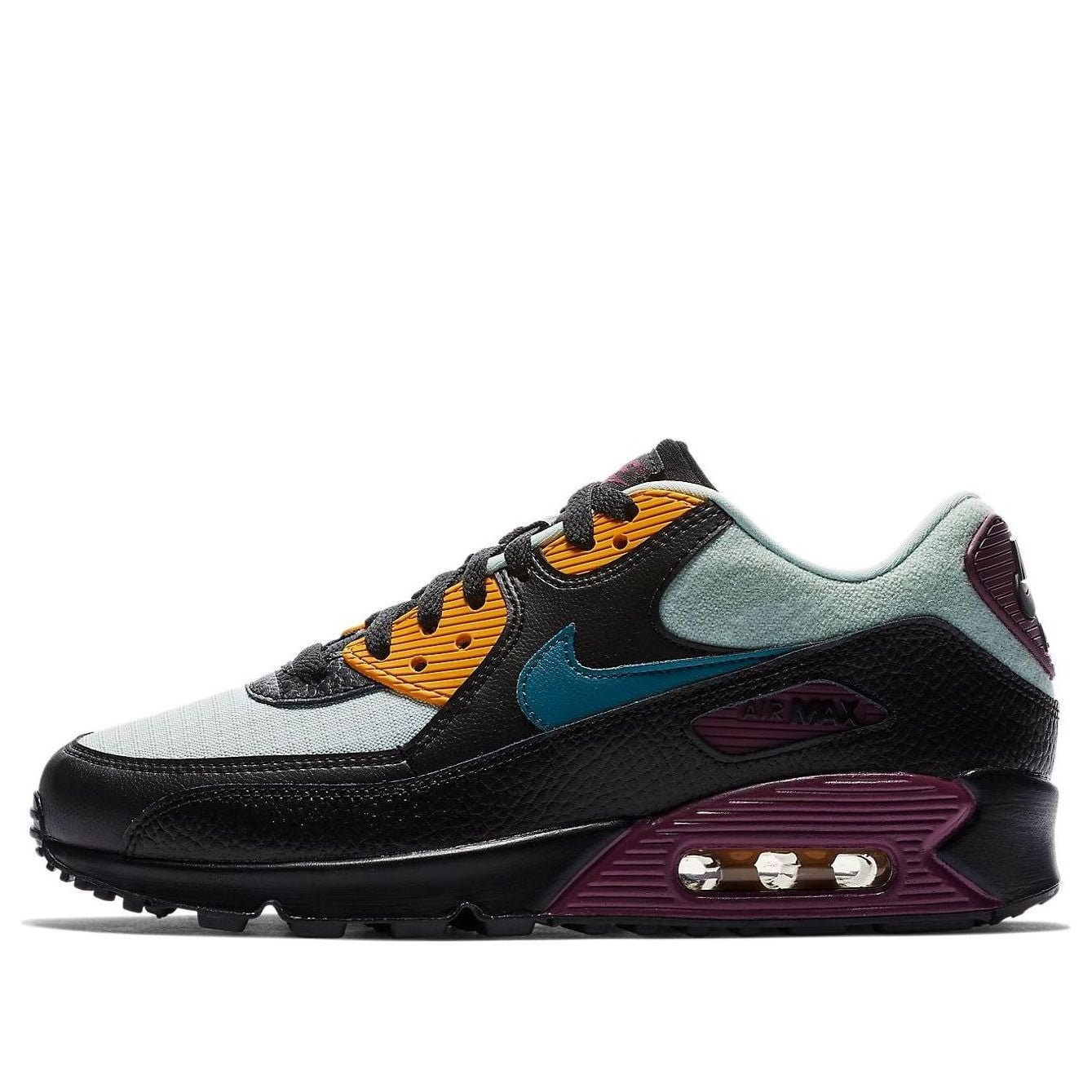 Nike Air Max 90 Silver Bordeaux Teal