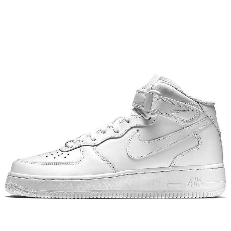 Nike Air Force 1 Mid 07 Leather Triple White