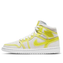 Air Jordan 1 Mid LX Off White Opti Yellow