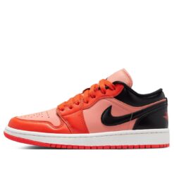 Air Jordan 1 Low SE Rush Orange Black
