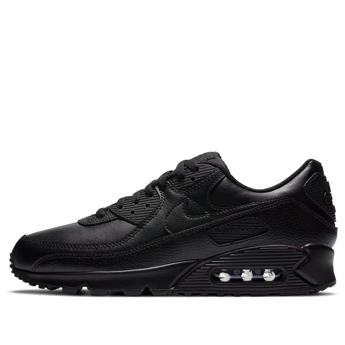 Nike Air Max 90 Leather Triple Black