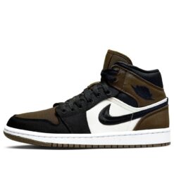 Air Jordan 1 Mid SE Olive Toe