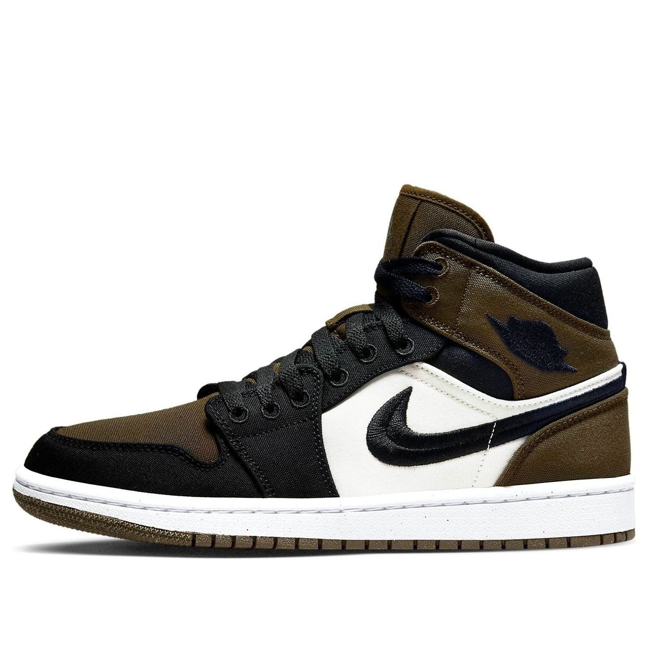 Air Jordan 1 Mid SE Olive Toe